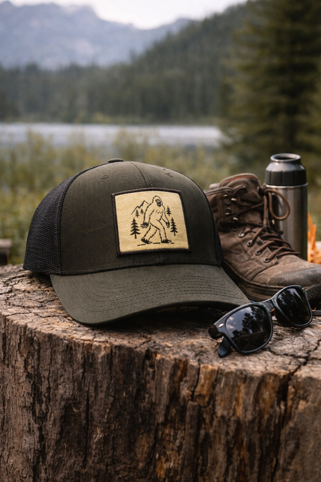 Collective Humor Sasquatch Premium Hat