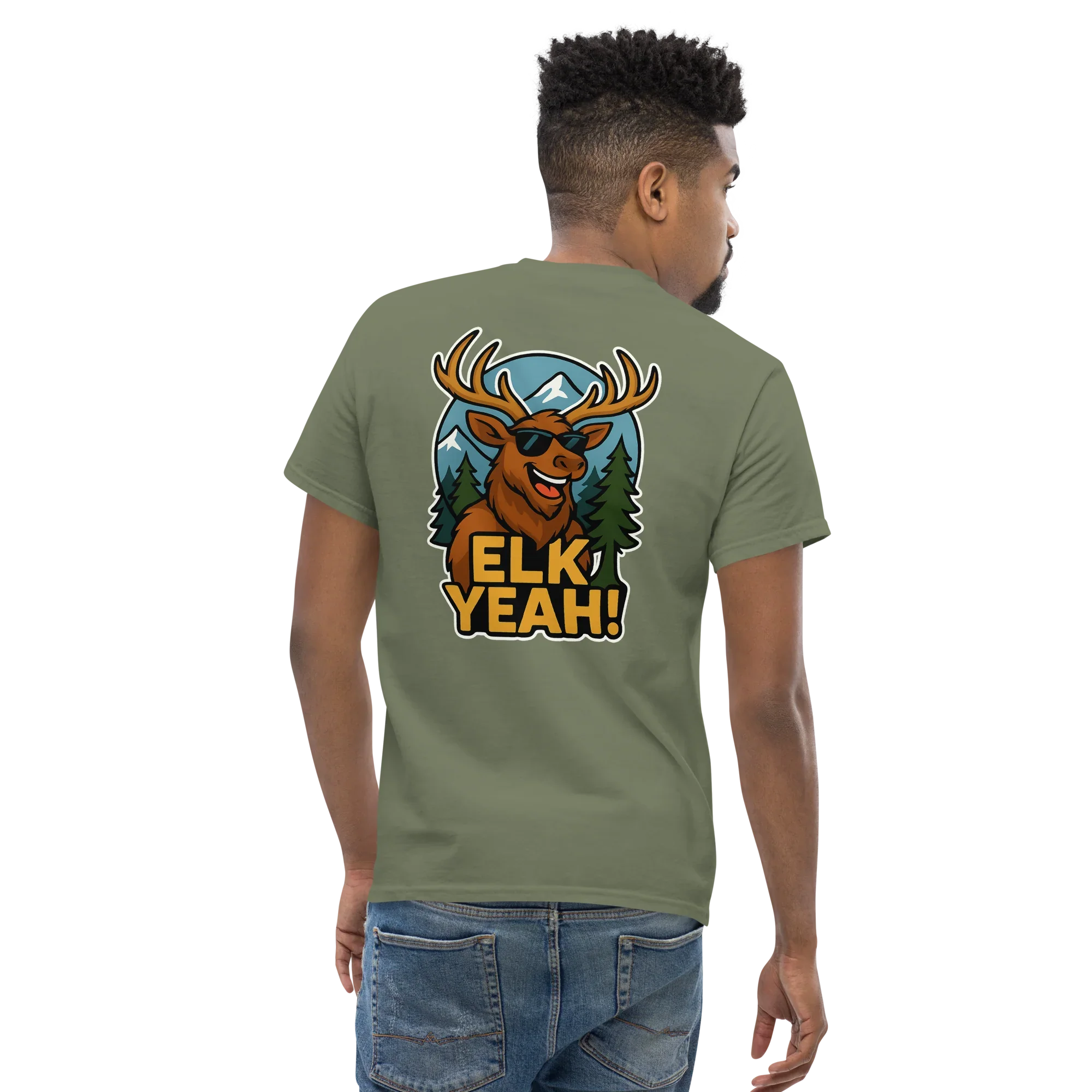 Hunter Humor Elk Yeah T-Shirt